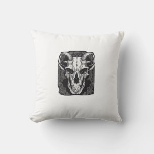 Whimsigoth Skull Gothic Ästhetik Design Classic Kissen