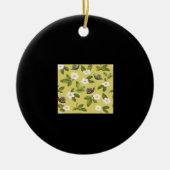 Whimsigoth Snail Classic Keramik Ornament (Vorne)