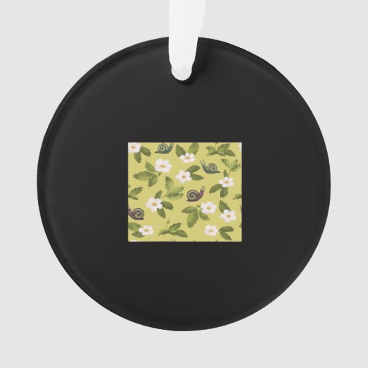 Whimsigoth Snail Classic Ornament (Vorderseite)