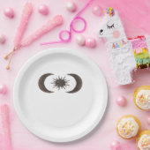 Whimsigoth Sonne und Mond Pappteller (Party)