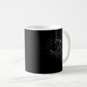 Whimsigoth Starry Night Moon Witchy Classic Kaffeetasse (VorderseiteRechts)