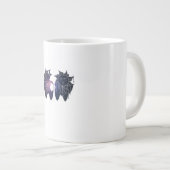 Whimsigoth Starry Night Sun Moon Witchy Classic Jumbo-Tasse (Vorderseite Rechts)