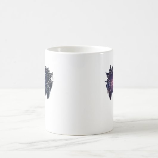 Whimsigoth Starry Night Sun Moon Witchy Classic Kaffeetasse (Mittel)