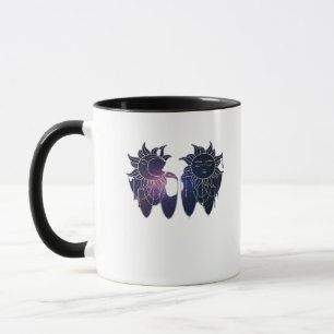 Whimsigoth Starry Night Sun Moon Witchy Classic Tasse