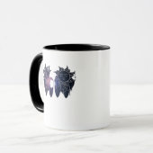 Whimsigoth Starry Night Sun Moon Witchy Classic Tasse (Vorderseite Links)