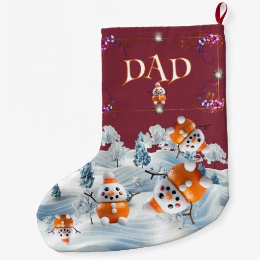 WHIMSIGOTH STRUMPF GROßER WEIHNACHTSSTRUMPF (Rückseite)