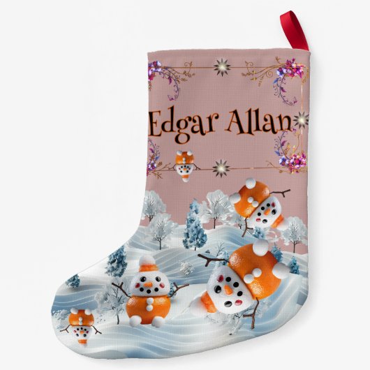 WHIMSIGOTH STRUMPF KLEINER WEIHNACHTSSTRUMPF (Rückseite)