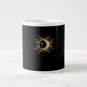 Whimsigoth Sun Moon Space Classic Jumbo-Tasse (Vorderseite)