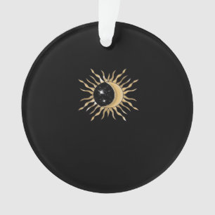 Whimsigoth Sun Moon Space Classic Ornament