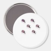 Whimsigoth Sun Moon Witchy Magnet (Vorderseite/Rückseite)