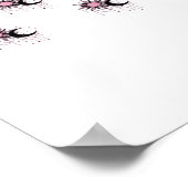 Whimsigoth Sun Moon Witchy Poster (Ecke)