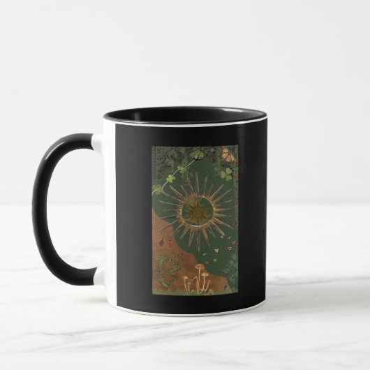 Whimsigoth Swirl Poster Tasse (Links)