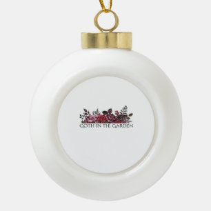 Whimsigoth Tinte - Mystische Wälder, Monde & Magie Keramik Kugel-Ornament