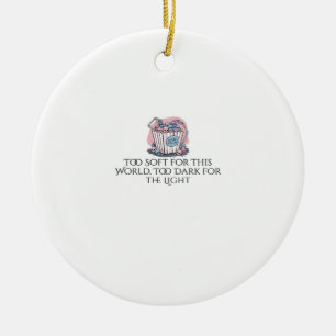 Whimsigoth Tinte - Mystische Wälder, Monde & Magie Keramik Ornament