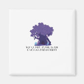 Whimsigoth Tinte - Mystische Wälder, Monde & Magie Magnet (Vorne)