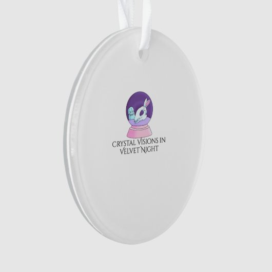 Whimsigoth Tinte - Mystische Wälder, Monde & Magie Ornament (Vorderseite)