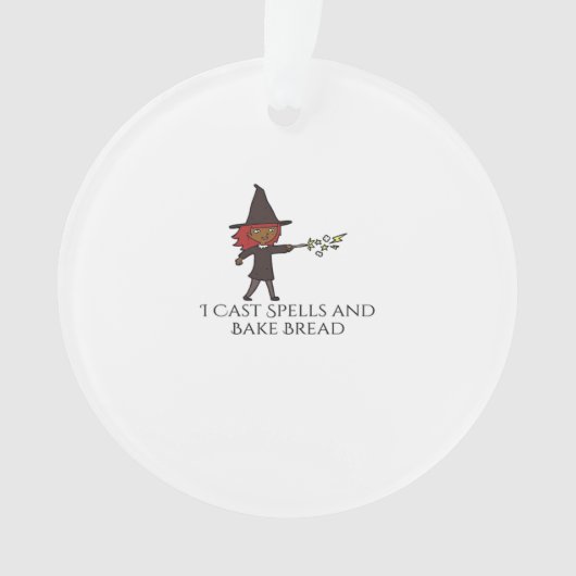 Whimsigoth Tinte - Mystische Wälder, Monde & Magie Ornament (Vorderseite)