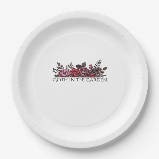 Whimsigoth Tinte - Mystische Wälder, Monde & Magie Pappteller (Vorderseite)