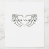 Whimsigoth Tinte - Mystische Wälder, Monde & Magie Weinetikett (Einzelnes Label)