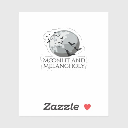 Whimsigoth Tinte - Mystische Wälder, Mondmagic Cla Aufkleber (Blatt)