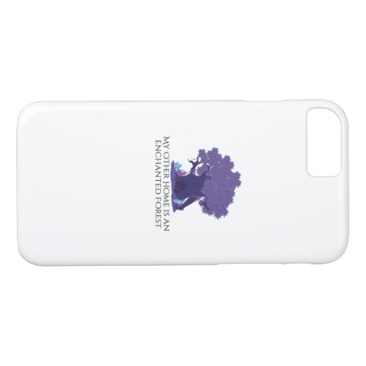 Whimsigoth Tinte - Mystische Wälder, Mondmagic Cla Case-Mate iPhone Hülle (Rückseite (Horizontal))