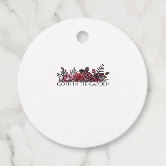 Whimsigoth Tinte - Mystische Wälder, Mondmagic Cla Geschenkanhänger (Vorderseite)