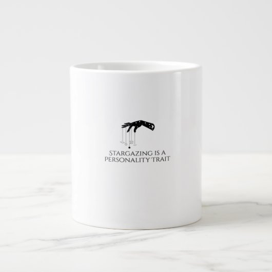 Whimsigoth Tinte - Mystische Wälder, Mondmagic Cla Jumbo-Tasse (Vorderseite)