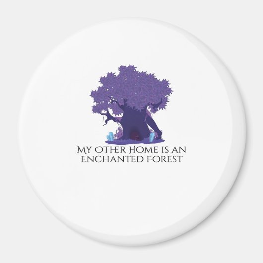 Whimsigoth Tinte - Mystische Wälder, Mondmagic Cla Magnet (Vorne)