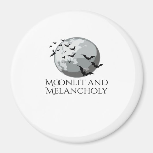 Whimsigoth Tinte - Mystische Wälder, Mondmagic Cla Magnet (Vorne)