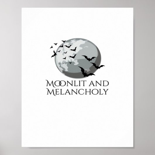 Whimsigoth Tinte - Mystische Wälder, Mondmagic Cla Poster (Vorne)