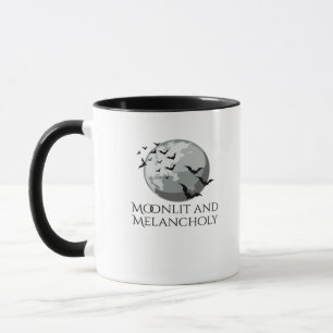 Whimsigoth Tinte - Mystische Wälder, Mondmagic Cla Tasse