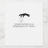 Whimsigoth Tinte - Mystische Wälder, Mondmagic Cla Weinetikett (Einzelnes Label)