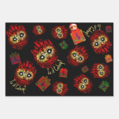 WHIMSIGOTH URLAY Packpapier 3 Blatt Set (Vorderseite 2)