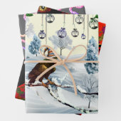 WHIMSIGOTH URLAY Packpapier 3 Blatt Set (Beispiel)