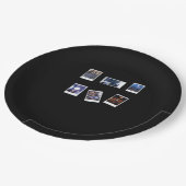 Whimsigoth Wall Art Decke Gamer Heckinfarout-Klass Pappteller (Schrägansicht)