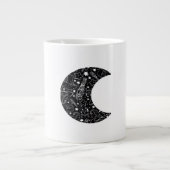 Whimsigoth Witch Moon Wicca Kawaii Goth Tattoo Ast Jumbo-Tasse (Vorderseite)