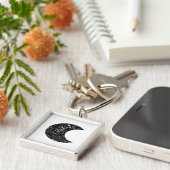 Whimsigoth Witch Moon Wicca Kawaii Goth Tattoo Ast Schlüsselanhänger (Seite)