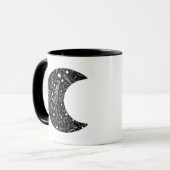 Whimsigoth Witch Moon Wicca Kawaii Goth Tattoo Ast Tasse (Vorderseite Links)
