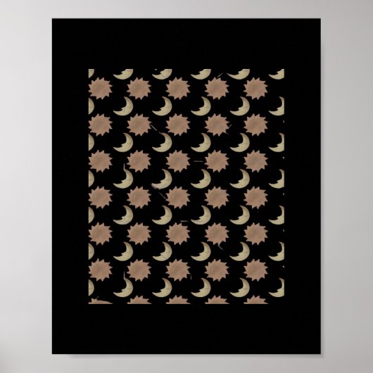 Whimsigoth Wolken Grafik Poster (Vorne)