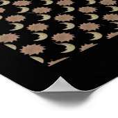 Whimsigoth Wolken Grafik Poster (Ecke)