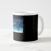 Whimsigoth Wolken Sun Moon Witchy Classic Jumbo-Tasse (Vorderseite Rechts)