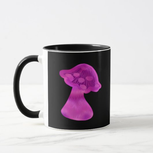 Whimsigoth Zen Pattern Mushroom Tasse (Links)