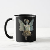 Whimsigoth Zombie Fairy Old Time Gothic Moody Art Tasse (Links)