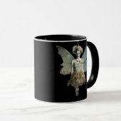 Whimsigoth Zombie Fairy Old Time Gothic Moody Art Tasse (VorderseiteRechts)