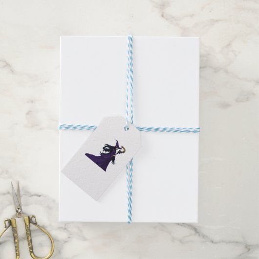 Whimsigothic Moon Witch Geschenkanhänger (Mit Garn)