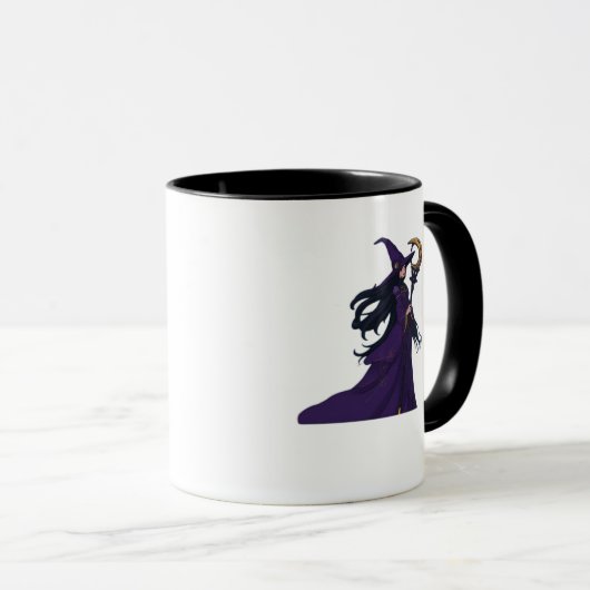 Whimsigothic Moon Witch Tasse (VorderseiteRechts)