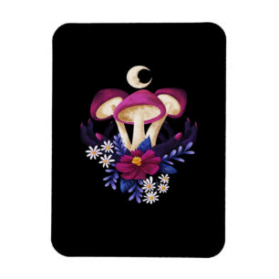 Whimsigothische Pilze Classic Magnet
