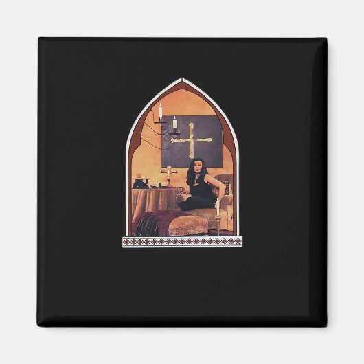 Whimsigotische Kathedrale Classic Magnet (Vorne)