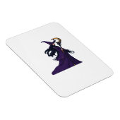 Whimsigotische Mondhexe Magnet (Rechte Seite)