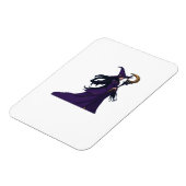 Whimsigotische Mondhexe Magnet (Linke Seite)